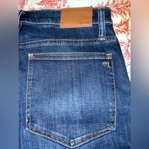 Madewell 10” High Rise Skinny Jeans Womens Sz 28